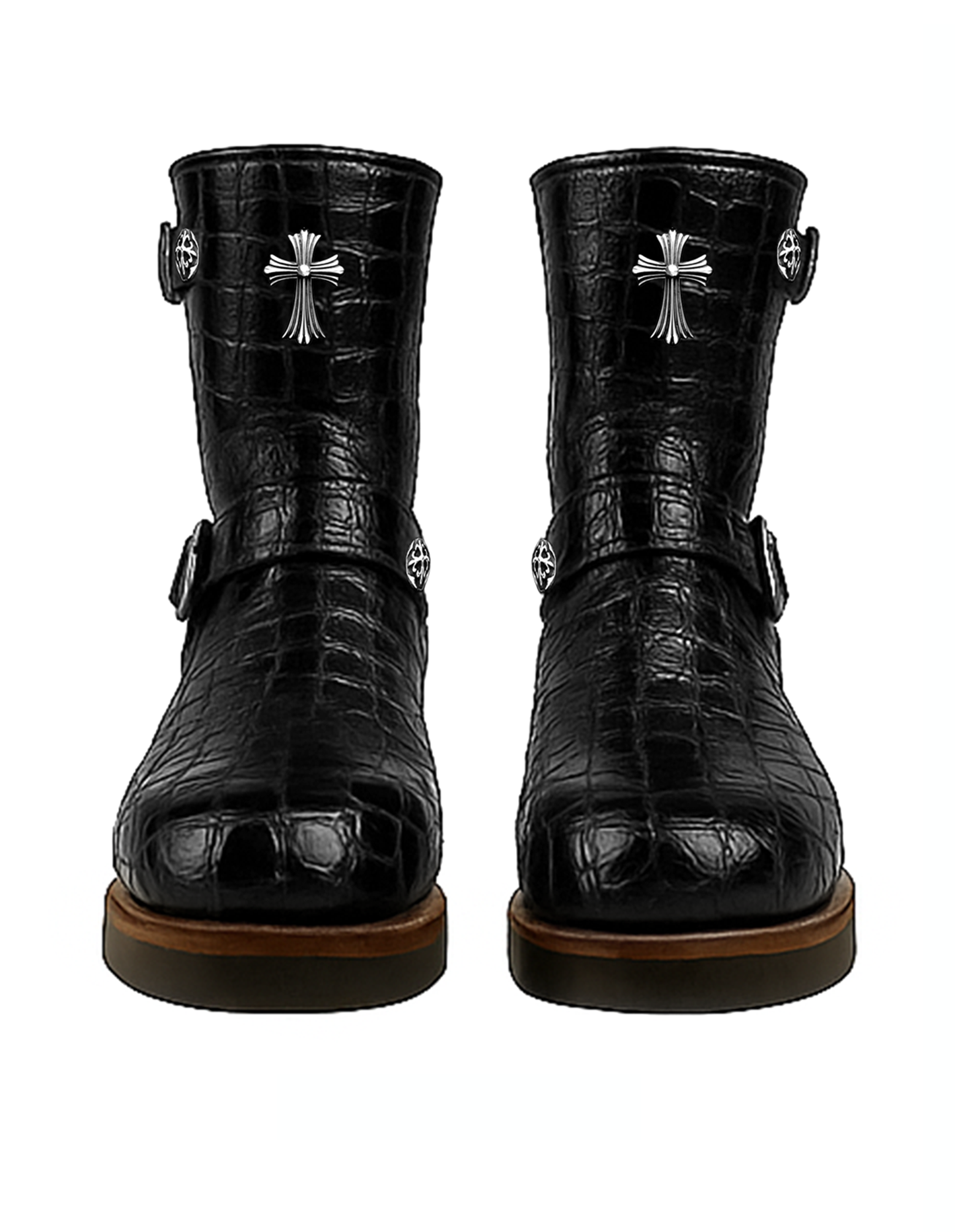 A&G【受注先行特別割引30%対象商品・限定各1】A&G JP15th 8inc ENGNNIR BOOTS  CROCODILE
