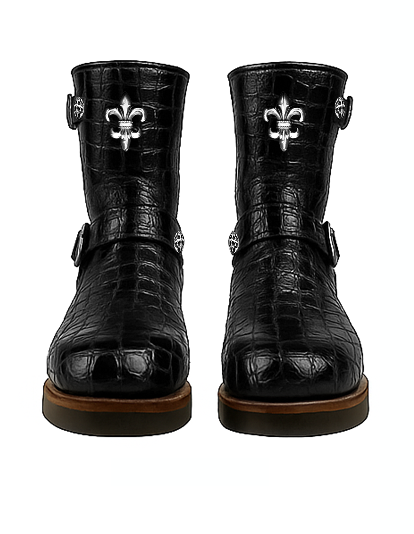 A&G【受注先行特別割引30%対象商品・限定各1】A&G JP15th 8inc ENGNNIR BOOTS  CROCODILE
