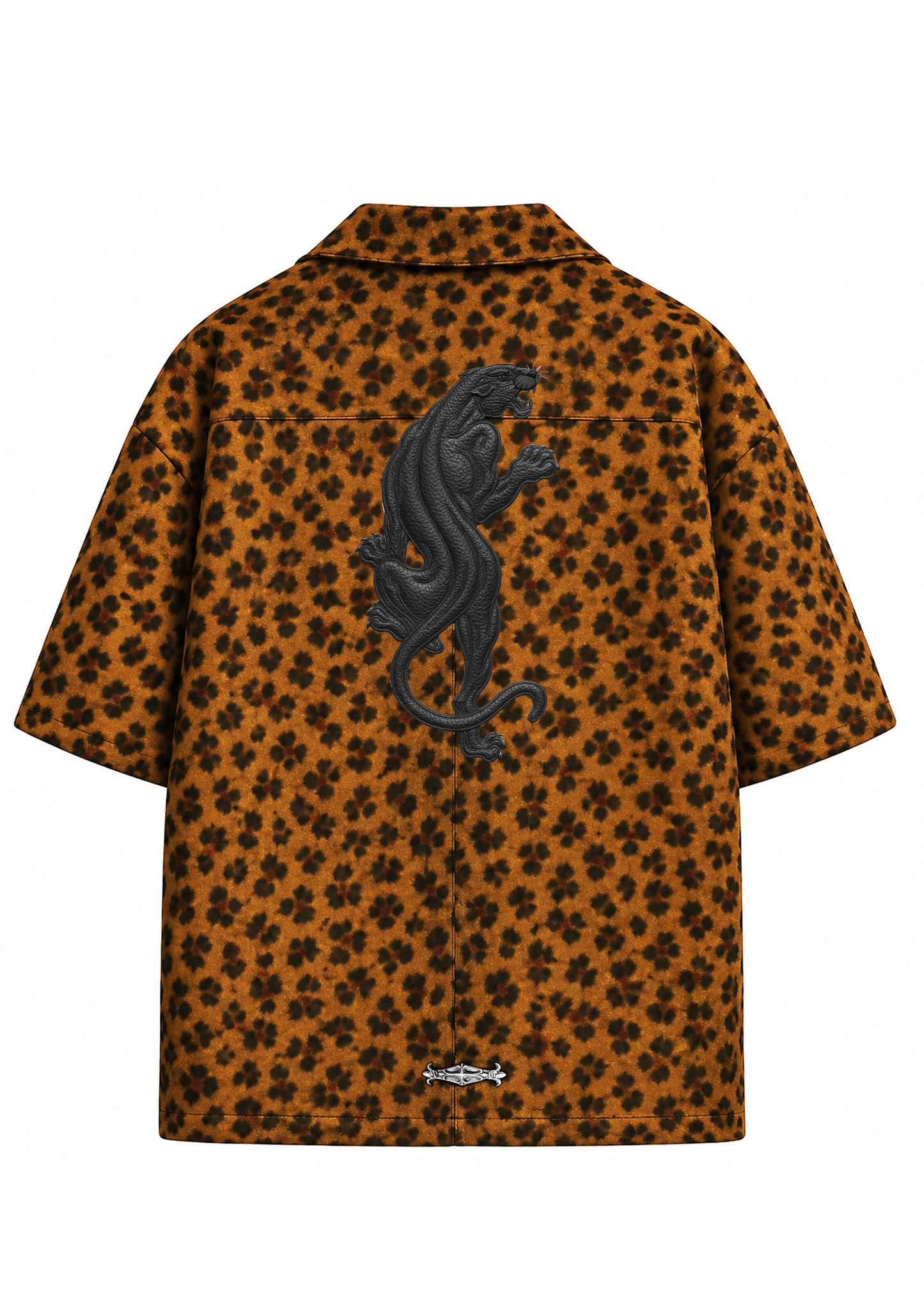 A&G【受注】PIGSUEDE  LEATHER SHORT SLEEVE/LEOPARD