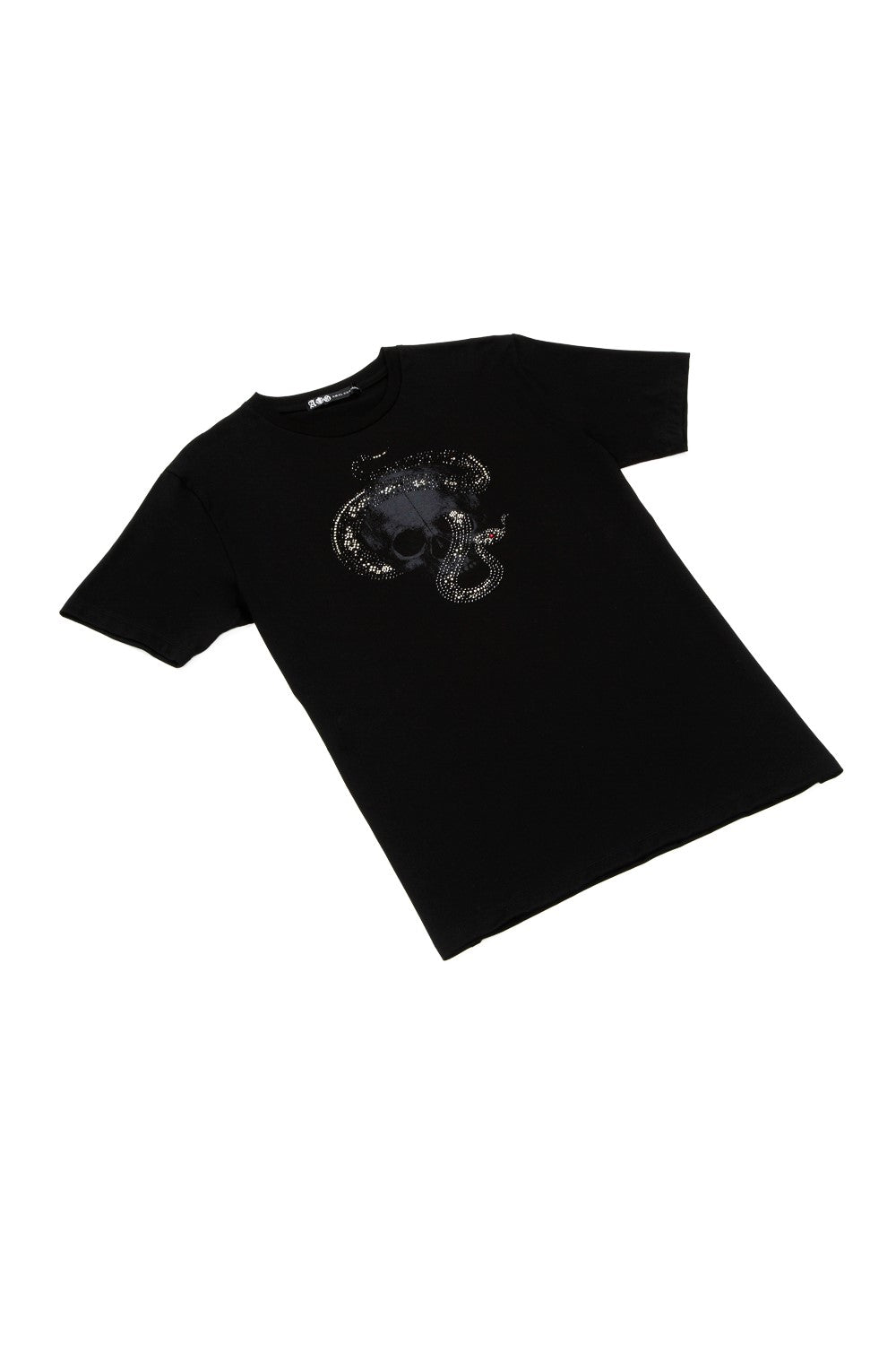 VIPER SKULL FULL CRYSTAL TEE/BLACK [Ships in 3 business days]