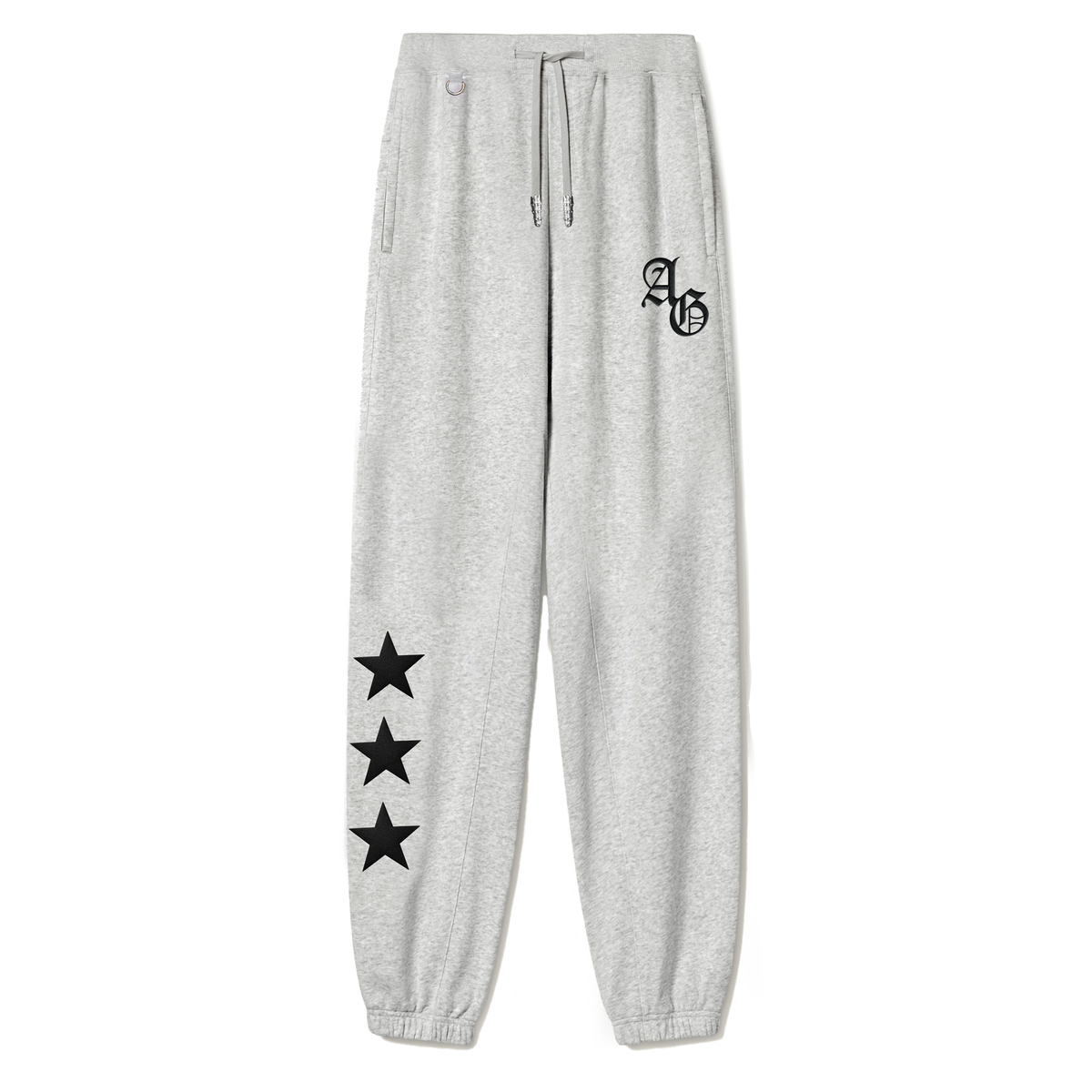 A&G【受注限定5着】SILK&COTTON PANTS/STAR/GRAY