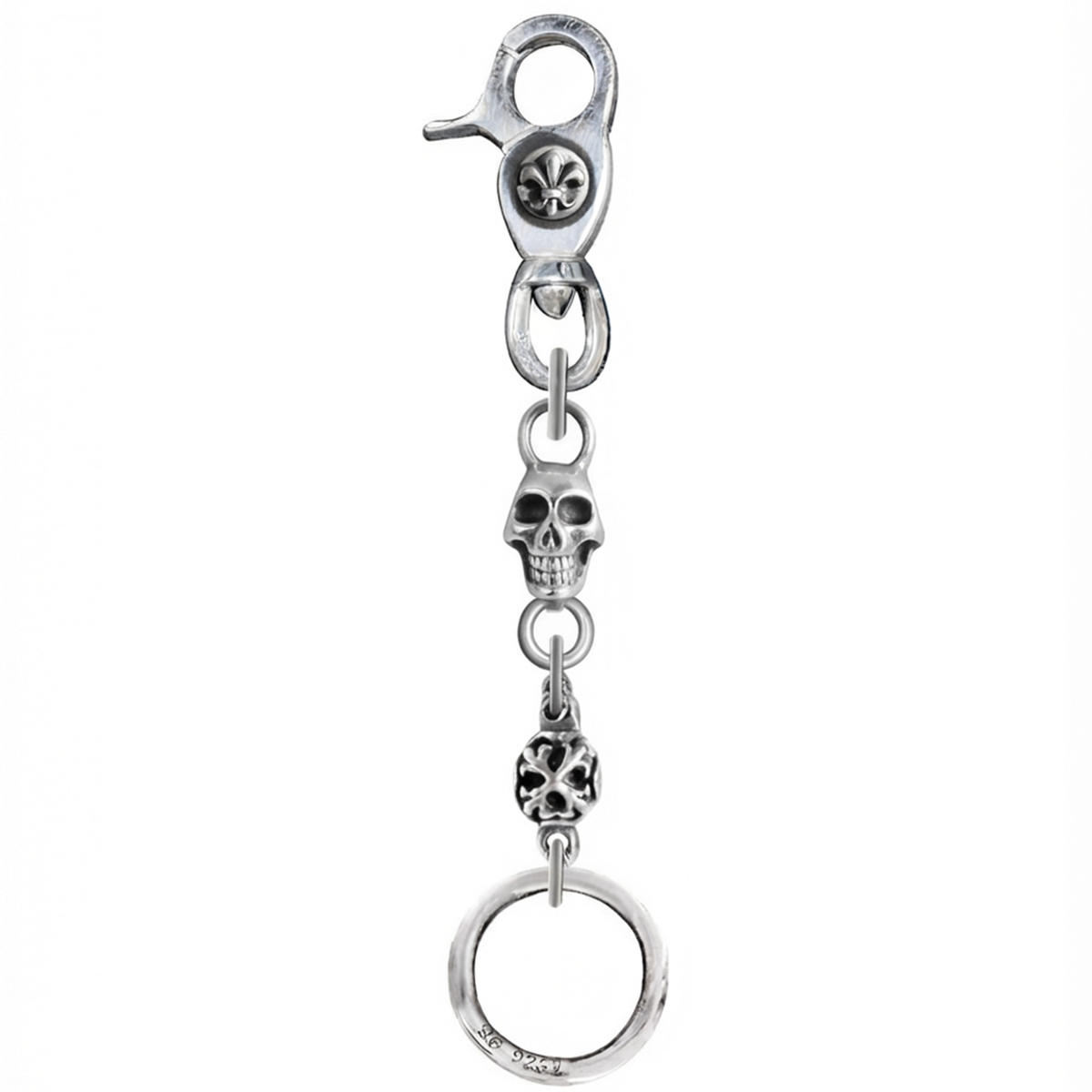 A&G【受注】SKULL&CROSS BALL KEYCHAIN