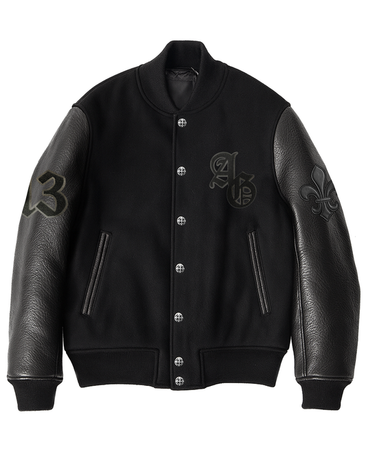 A&G【受注割引30%オフ対象】STADIUM JACKET(BLACK)