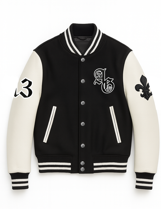 A&G【受注割引30%オフ対象】STADIUM JACKET(WHITE)