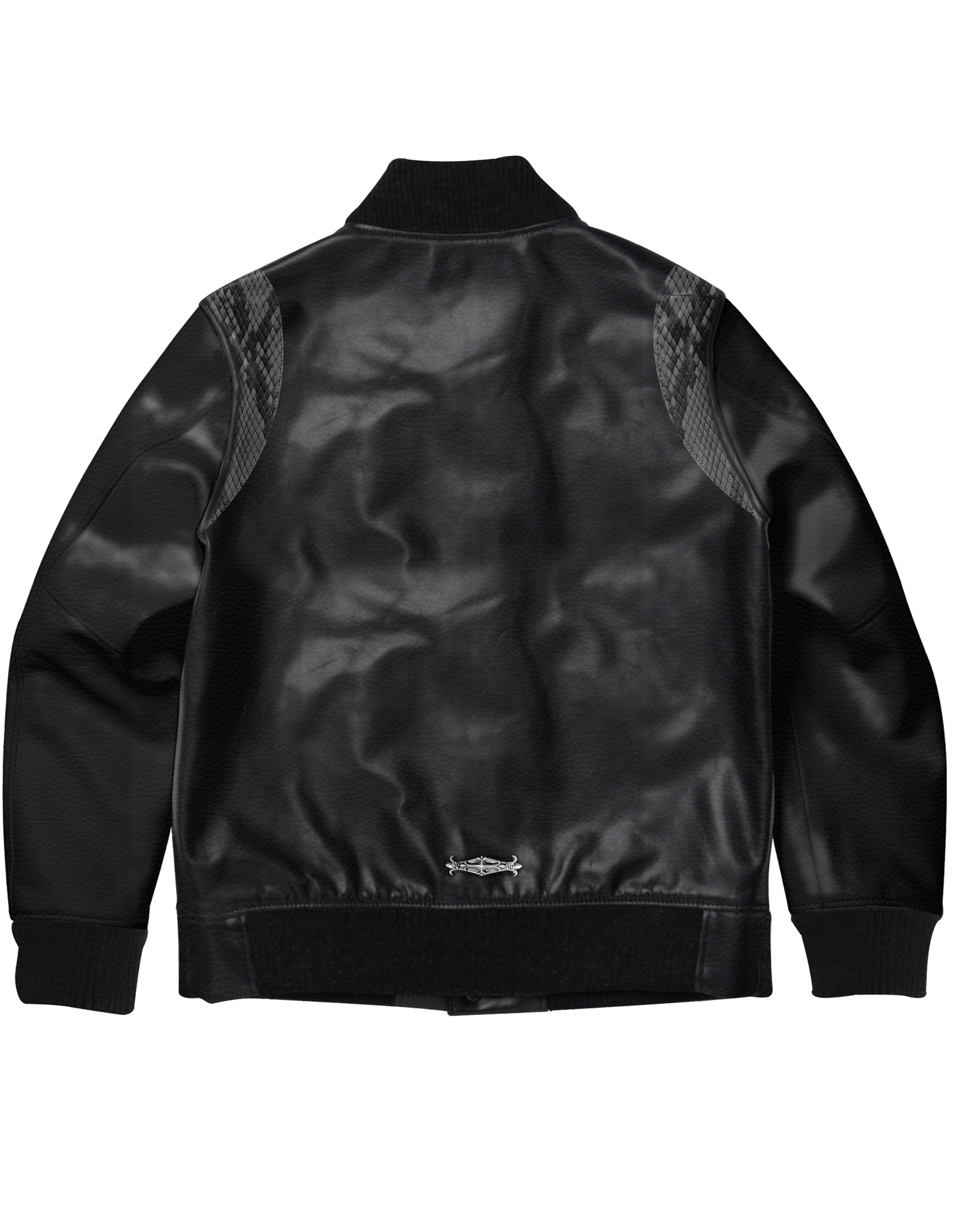 A&G【受注】 LEATHER STADIUM JACKET PYTHON