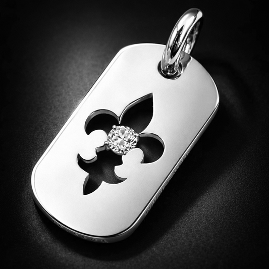 A&G【受注】 CUT OUT FDL  MINI DOGTAG/LABOGROWN DIAMOND