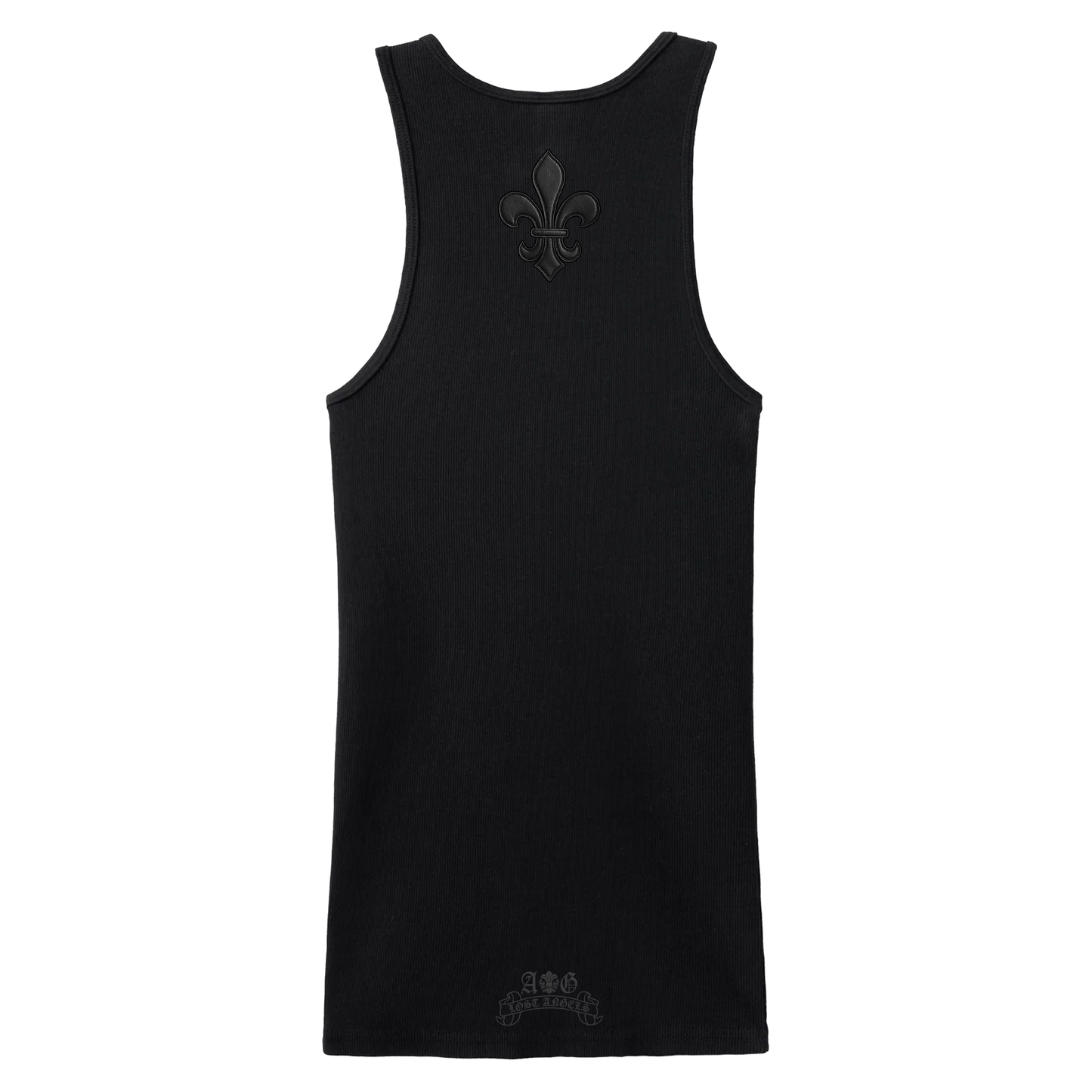 A&G【受注】LEATHER PATCH TANK FDL/BK/BK