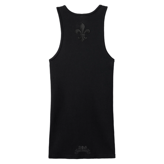 A&G【受注】LEATHER PATCH TANK FDL/BK/BK