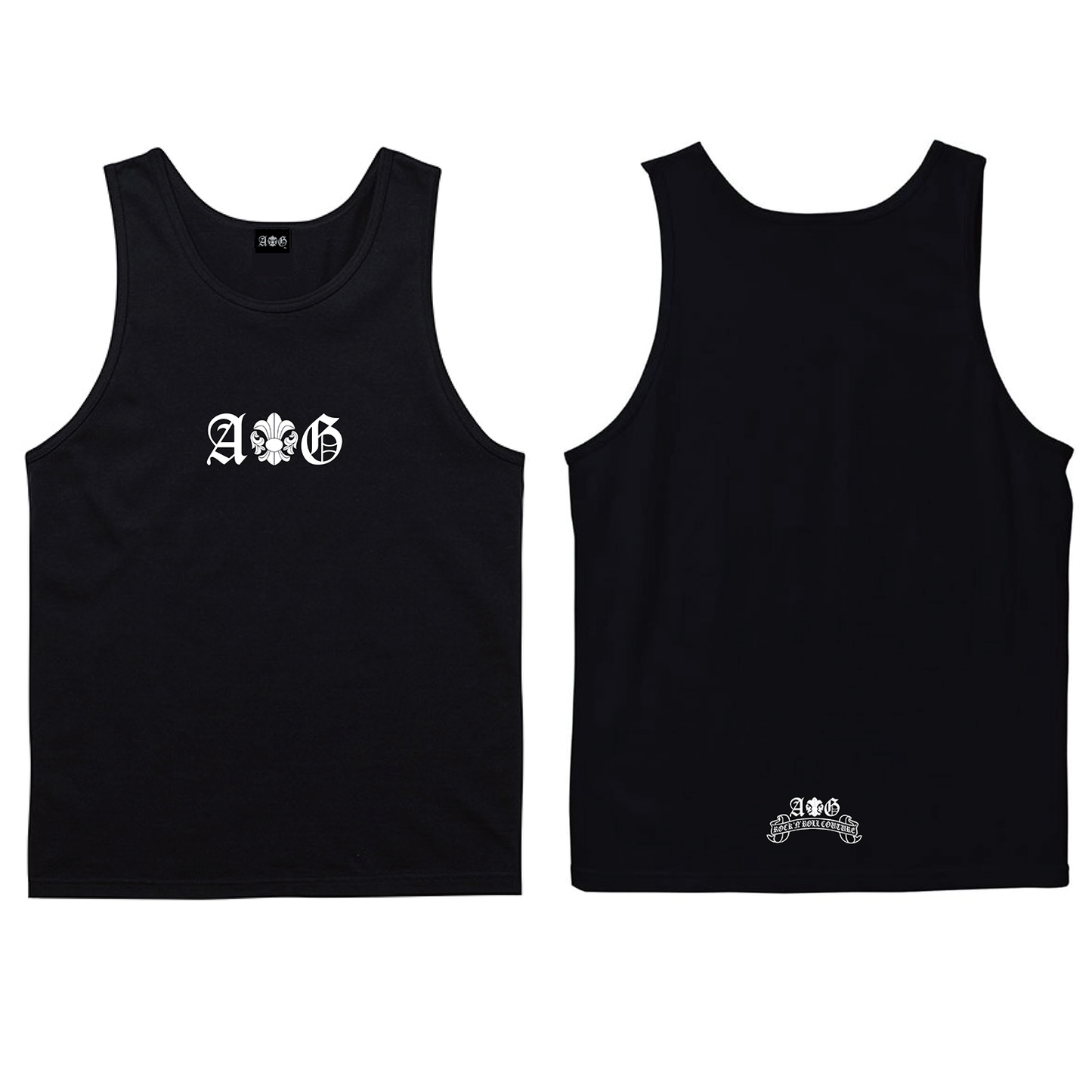 A&G  2in1TANK TOP/BLACK&WHITE