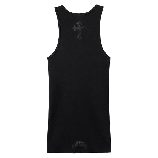 A&G【受注】LEATHER PATCH TANK FDL/BK/BK