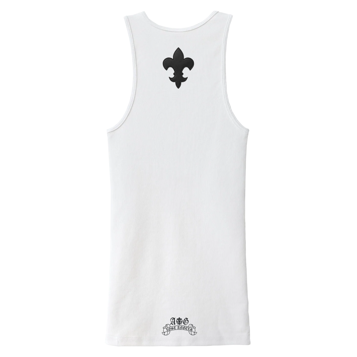 A&G【受注】LEATHER PATCH TANK FDL/WH