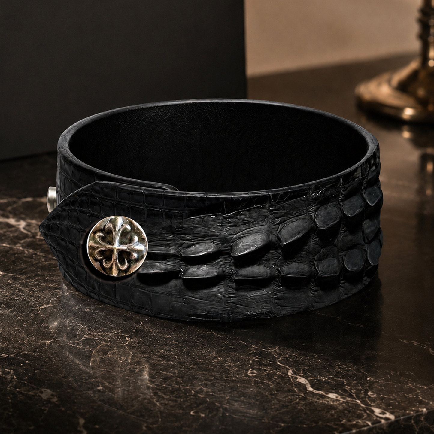 A&G【受注】MAT CROCODILE BRACELET